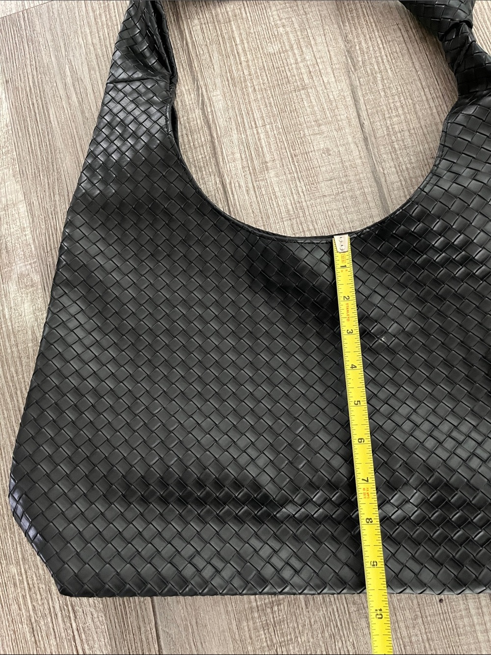 Woven Shoulder Hobo Bag - Picture 7 of 9